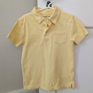 J.Crew Factory pale yellow polo with pocket
